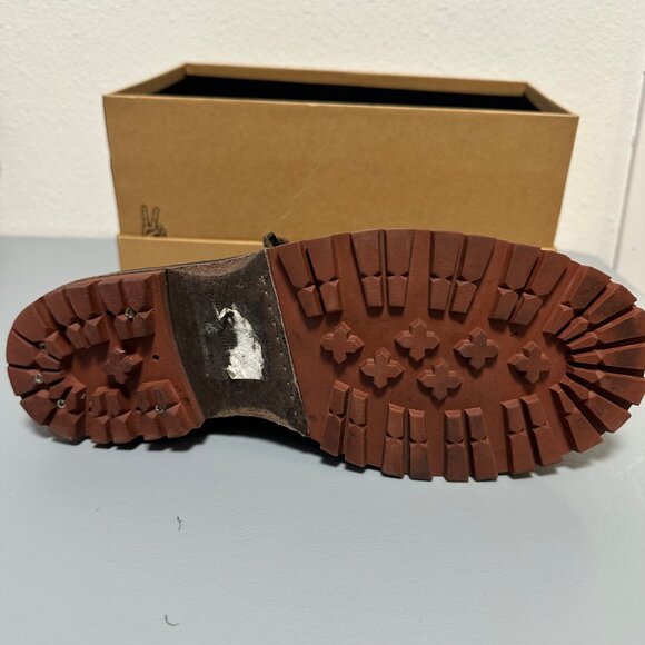 John Varvatos U.S.A. Mens Brown Suede Leather Lug Sole Eriksen Chukka Boots 9M - Picture 10 of 15